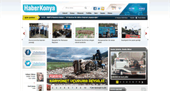Desktop Screenshot of haberkonya.com